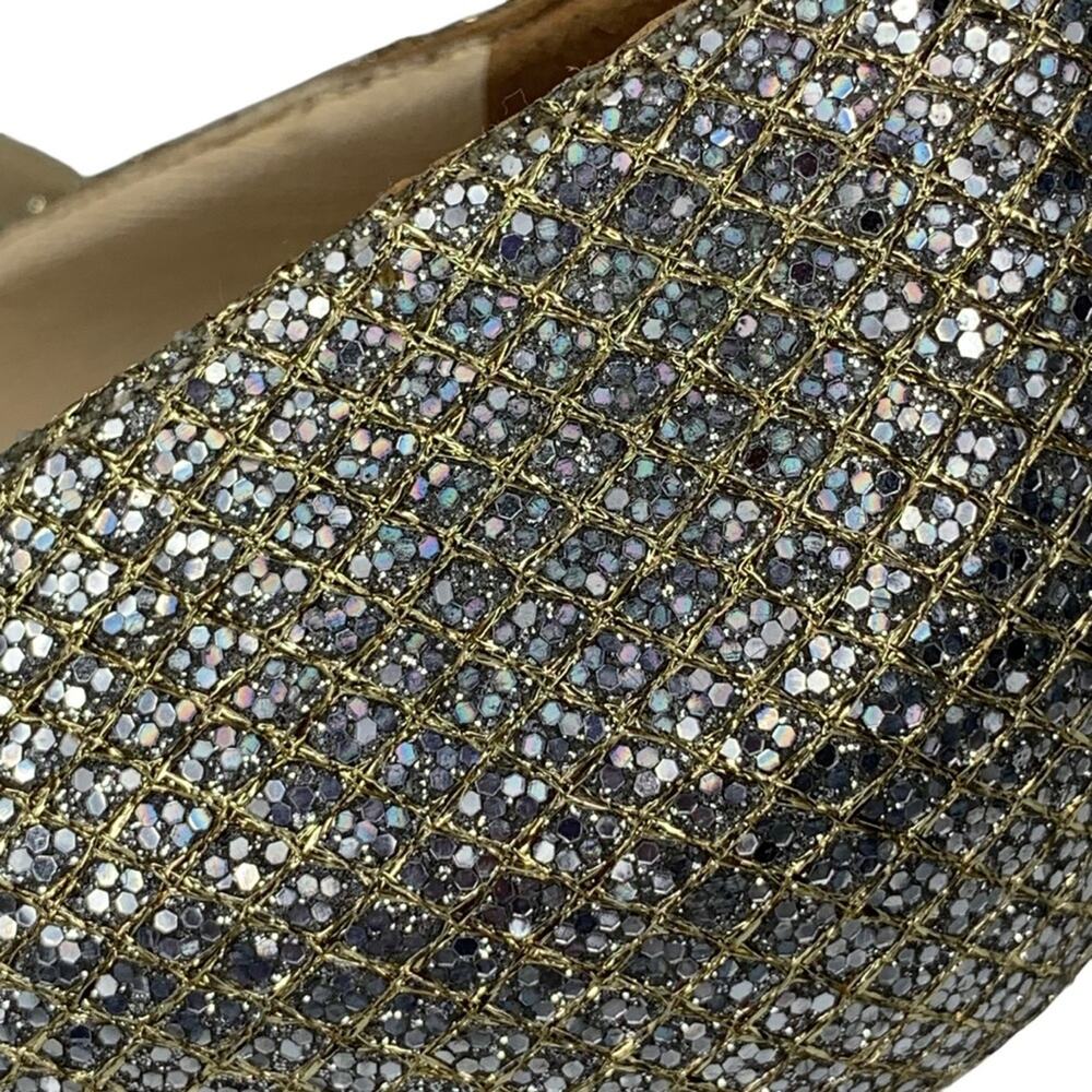 Jimmy Choo Isabel Champang Glitter High Heels Sz EU39 US9 - Picture 7 of 15